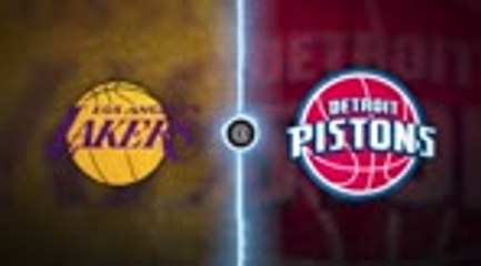 Download Video: Lakers suffer back-to-back road losses after Pistons defeat