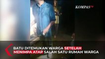 Benda Diduga Meteor Jatuh Menghantam Atap Rumah Warga di Lampung Tengah