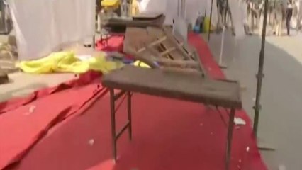 Tension at Singhu border, situation out of control