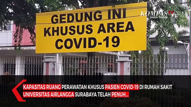 RS Unair Penuh Pasien Covid Sejak Tiga Bulan