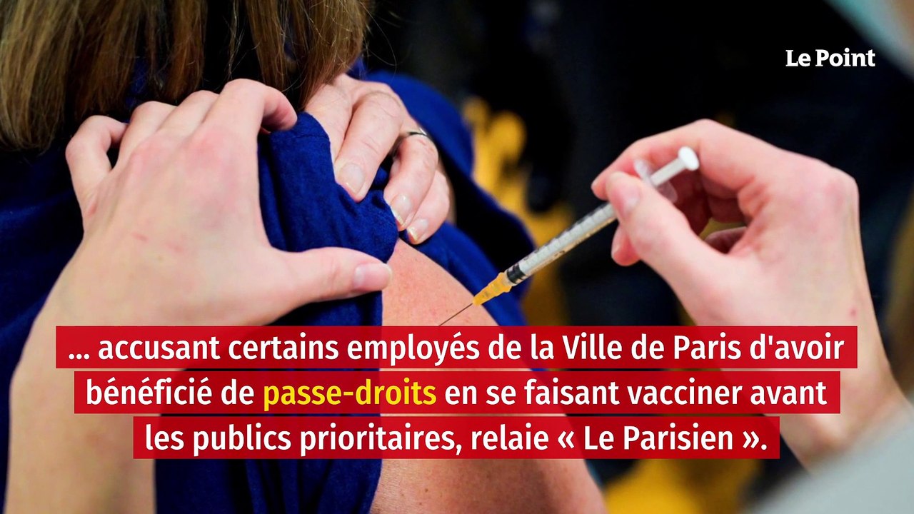 Des agents de la mairie de Paris ont-ils été vaccinés avant les publics prioritaires ?