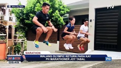Walang Olympic return para kay PH marathoner Joy Tabal