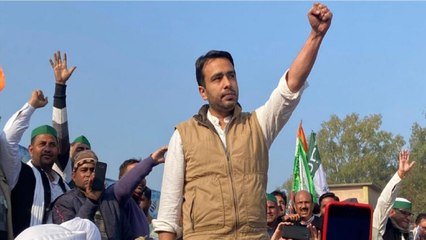 Muzzaffarnagar: Jayant Chaudhary arrives for mahapanchayat