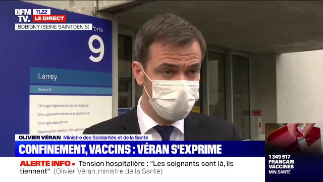 Olivier Véran: Les soignants sont le roc le plus solide depuis un an notre pays