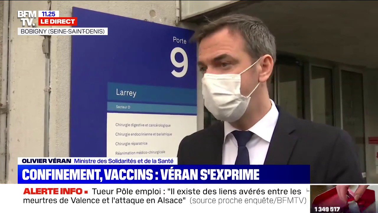 Olivier Véran: "Il n'y a pas d'annulation, il y a eu des primo-injections qui ont été reportées de quelques jours"