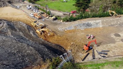 Así fueron las labores de búsqueda de Alberto y Joaquín en el vertedero de Zaldíbar en marzo de 2020