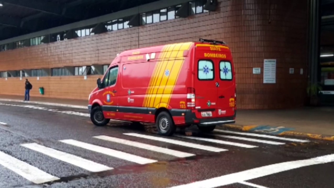 Siate é acionado para atender vítima de queda de mesmo nível na Av. Assunção, perto do Terminal Oeste