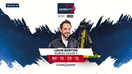 Vendée Globe 2020/2021:  Arrivée Louis Burton  Bureau Vallée 2