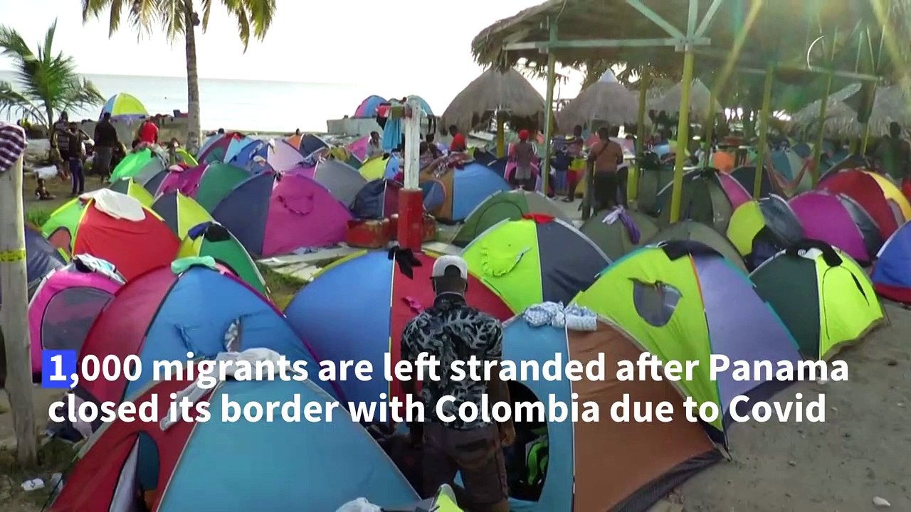 Covid strands 1,000 Cuban, Haitian migrants in Colombia