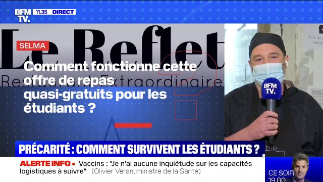 Comment fonctionne l'offre de repas quasi-gratuits du Reflet pour les étudiants - BFMTV répond à vos questions