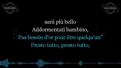 KARAOKE Claudio Capéo - C'est une chanson