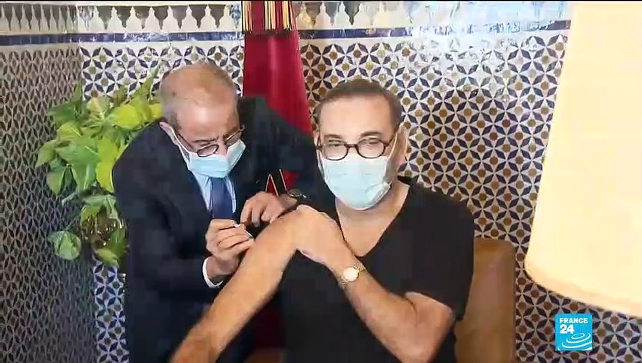 Covid-19 : le roi du Maroc donne le coup d'envoi de la campagne nationale de vaccination