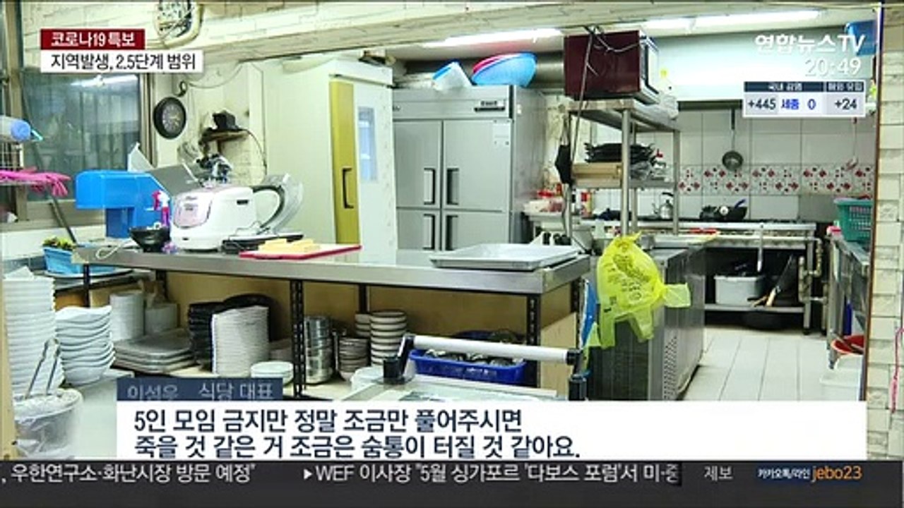 거리두기 조정 앞두고…"문 열게 해달라" 요구 봇물