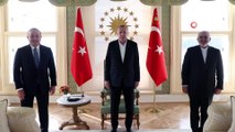 Cumhurbaşkanı Erdoğan, İran Dışişleri Bakanı Muhammed Cevad Zarif'i kabul etti