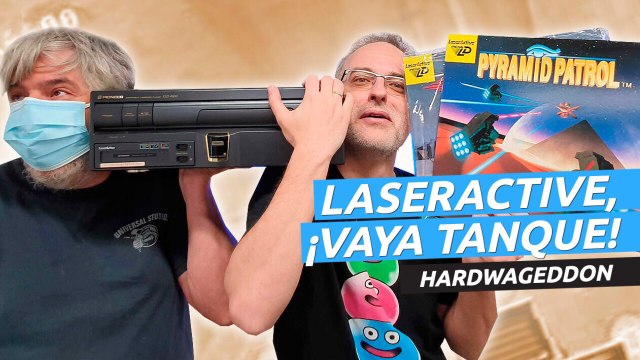 Probamos LaserActive, la gigantesca (y carísima) consola Laser Disc - ¡Vuelve Hardwageddon!