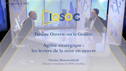 Agilité stratégique : les leviers de la mise en oeuvre [Nicolas Monomakhoff]