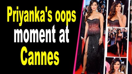 When Priyanka Chopra had a wardrobe malfunction