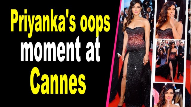 When Priyanka Chopra had a wardrobe malfunction
