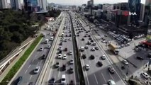 İstanbullular dikkat! Kısıtlama öncesi trafik yoğunluğu