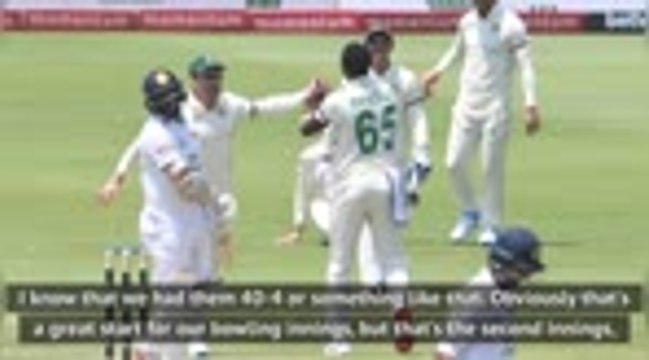 De Kock frustrated with first innings display