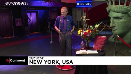 Madame Tussauds de Nova Iorque presta homenagem a Larry King