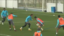 El Real Madrid completa su último entrenamiento antes del encuentro contra el Levante