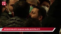 Nevşehir Belediye Başkanı Rasim Arı istifa etti