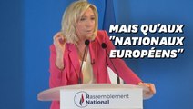 Marine Le Pen n'envisage plus de suspendre les accords de Schengen