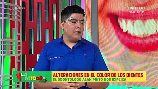 ¿Por qué hay alteraciones en el color de los dientes?