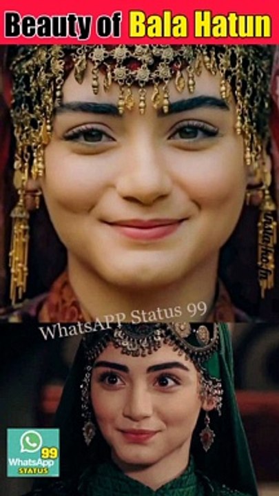 Bala Hatun love Whatsapp Status Urdu |  Bala Hatun Beauty Status | Beautiful Turkish Actress Status video 2021 | Kurulus Osman Season 3