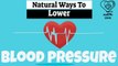 How To Reduce Lower Blood Pressure Fast | 15 Natural Ways To Lower Blood Pressure