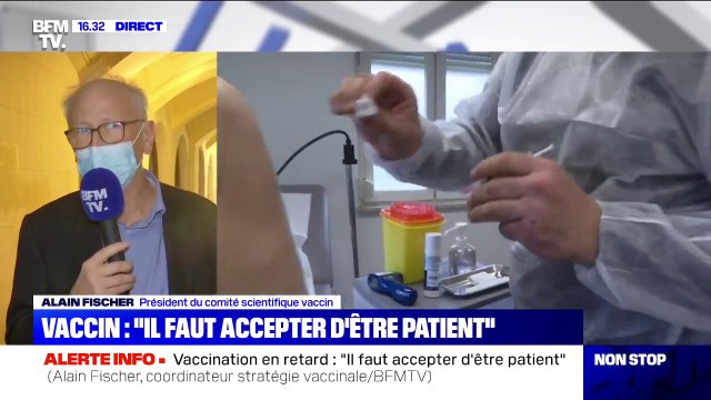 Alain Fischer sur les vaccins russes et chinois: Tous les vaccins doivent être examinés, il n'y a pas de préjugé à avoir