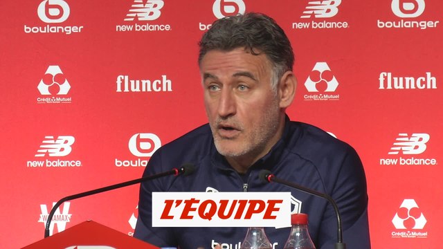 Galtier : «Les gens veulent voir Paris en danger» - Foot - L1 - Lille