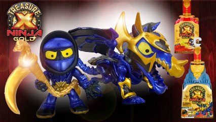 Ultra Rare Hunter and Dragon from Treasure X Ninja Gold Unboxing