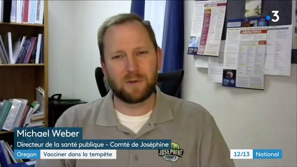 États-Unis : une séance de vaccination contre le Covid-19 en pleine tempête de neige