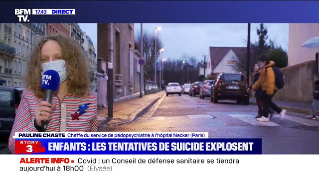 Pauline Chaste (cheffe pédopsychiatrie à Necker): Le climat anxiogène (…) augmente la sévérité des pathologies des enfants