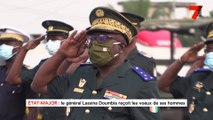 Etat-major : le général Lassina Doumbia reçoit les vœux de ses hommes