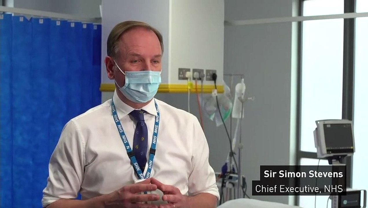 Chief executive hails role of NHS in vaccine development - video ...