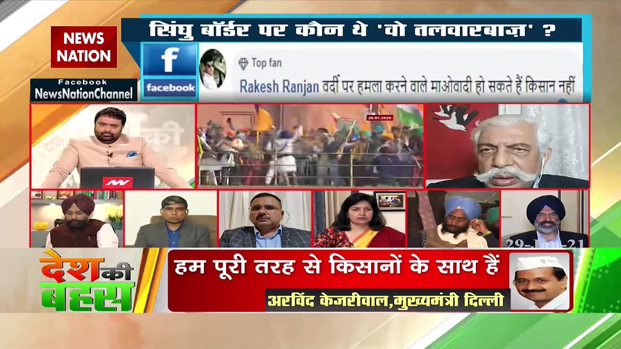 Desh Ki Bahas : किसान के लिए लोकतंत्र नहीं, बीजेपी को ये लोकतंत्र मुबारक हो : मनजिंदर सिंह सिरसा, नेता, अकाली दल