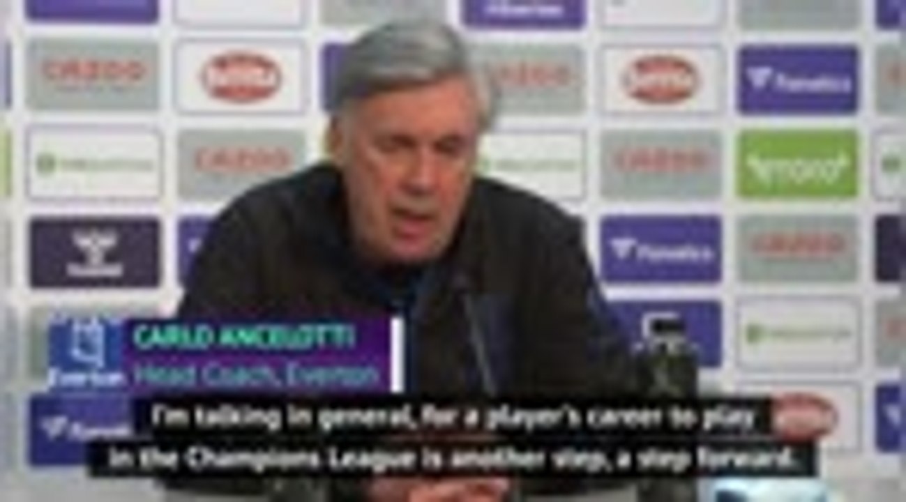 Ancelotti wants Everton to fight for Champions League dream