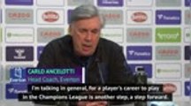 Ancelotti wants Everton to fight for Champions League dream