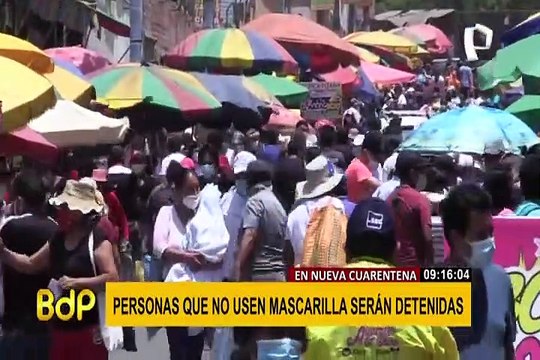 Policía detendrá a personas que no usen mascarilla