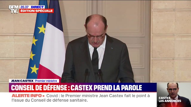 Jean Castex: La question d'un confinement se pose légitimement (...) mais nous considérons que nous pouvons encore nous donner une chance de l'éviter