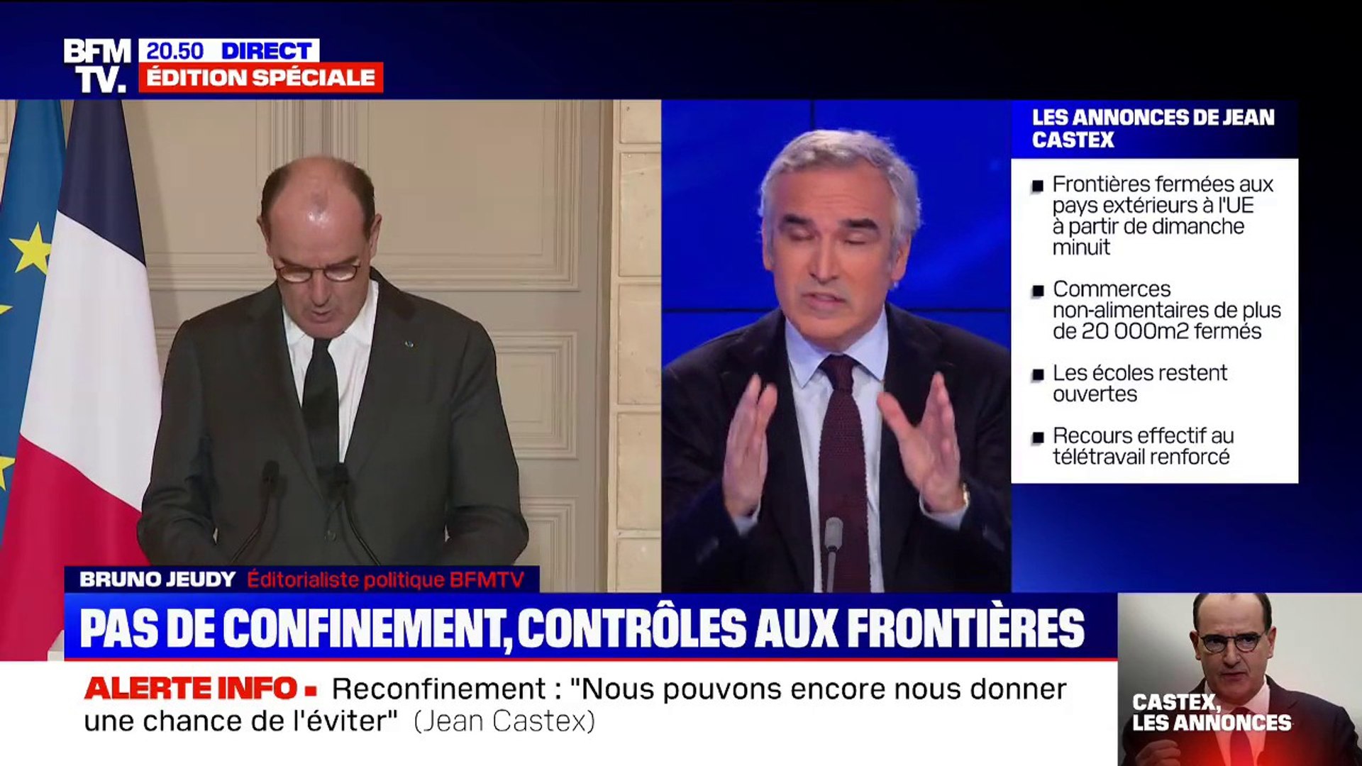 Couvre Feu Fetes Et Restaurants Clandestins Jean Castex Annonce Un Renforcement Des Controles Video Dailymotion