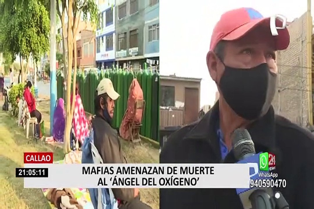 Desesperación se refleja en las largas colas en los exteriores de la empresa del “Ángel del oxígeno”