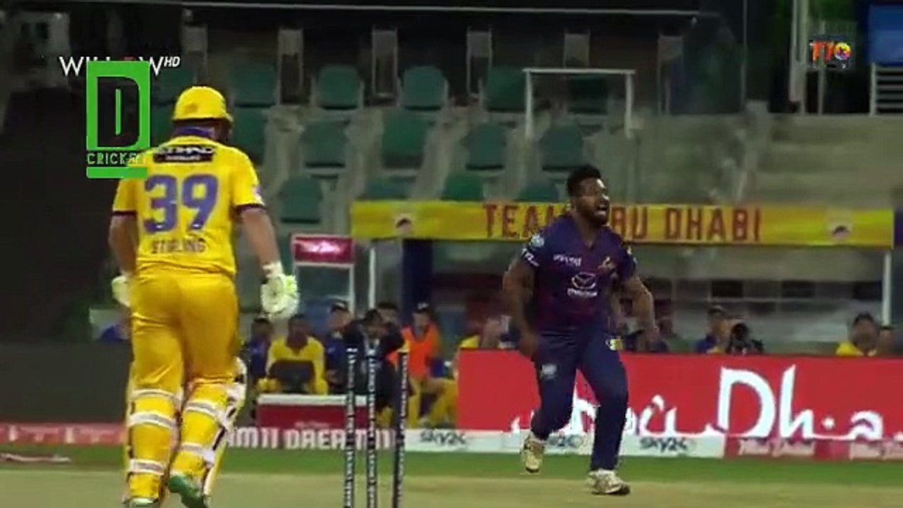 6th Match Highlights | T10 League 2021 | Deccan Gladiators vs Team Abu Dhabi Highlights