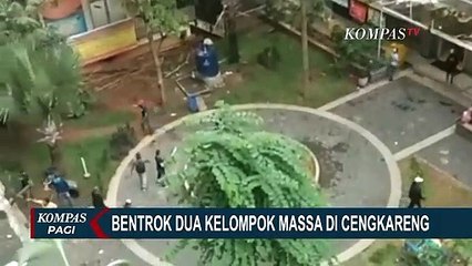 Download Video: Video Aksi Bentrok Dua Kelompok Massa di Cengkareng Viral, Polisi Selidiki Penyebabnya