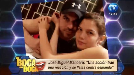 José Miguel Mancero dio a Fernanda Galarza 48 horas para que se retracte tras acusarlo de violación