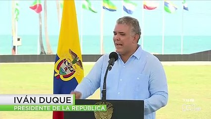 Duque insistió en que la prioridad debe ser la reparación de las víctimas