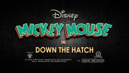 Mickey Mouse Shorts - Down the Hatch